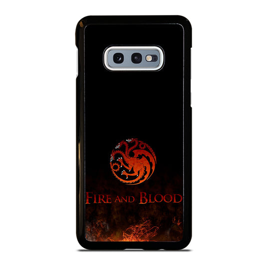 FIRED FIRE AND BLOOD Samsung Galaxy S10e Case