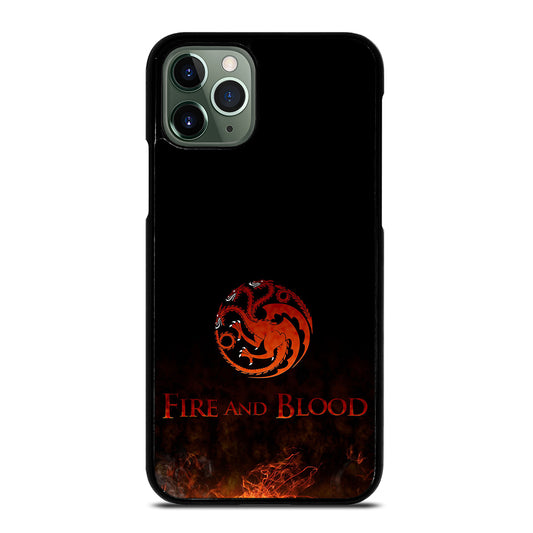 FIRED FIRE AND BLOOD iPhone 11 Pro Max Case