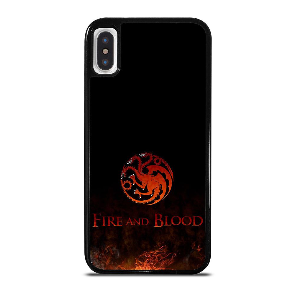 FIRED FIRE AND BLOOD iPhone X / XS Case