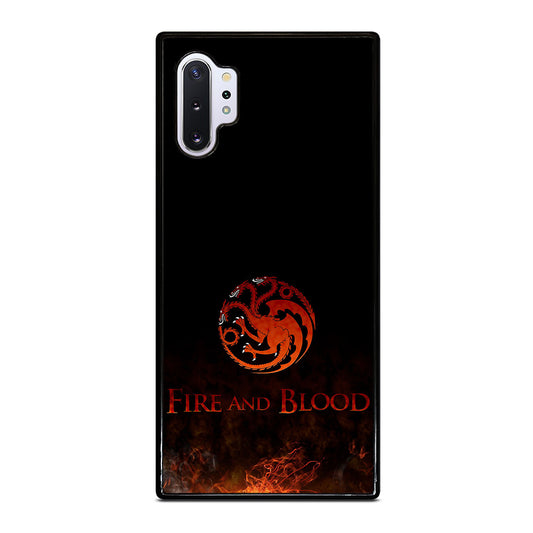 FIRED FIRE AND BLOOD Samsung Galaxy Note 10 Plus Case