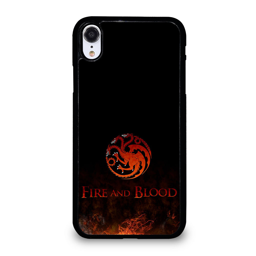 FIRED FIRE AND BLOOD iPhone XR Case