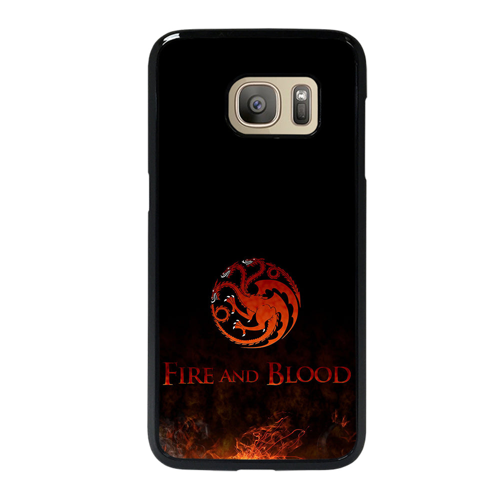 FIRED FIRE AND BLOOD Samsung Galaxy S7 Case