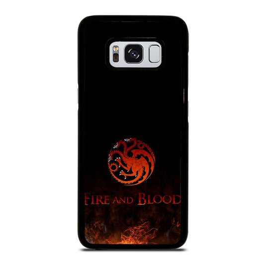 FIRED FIRE AND BLOOD Samsung Galaxy S8 Case