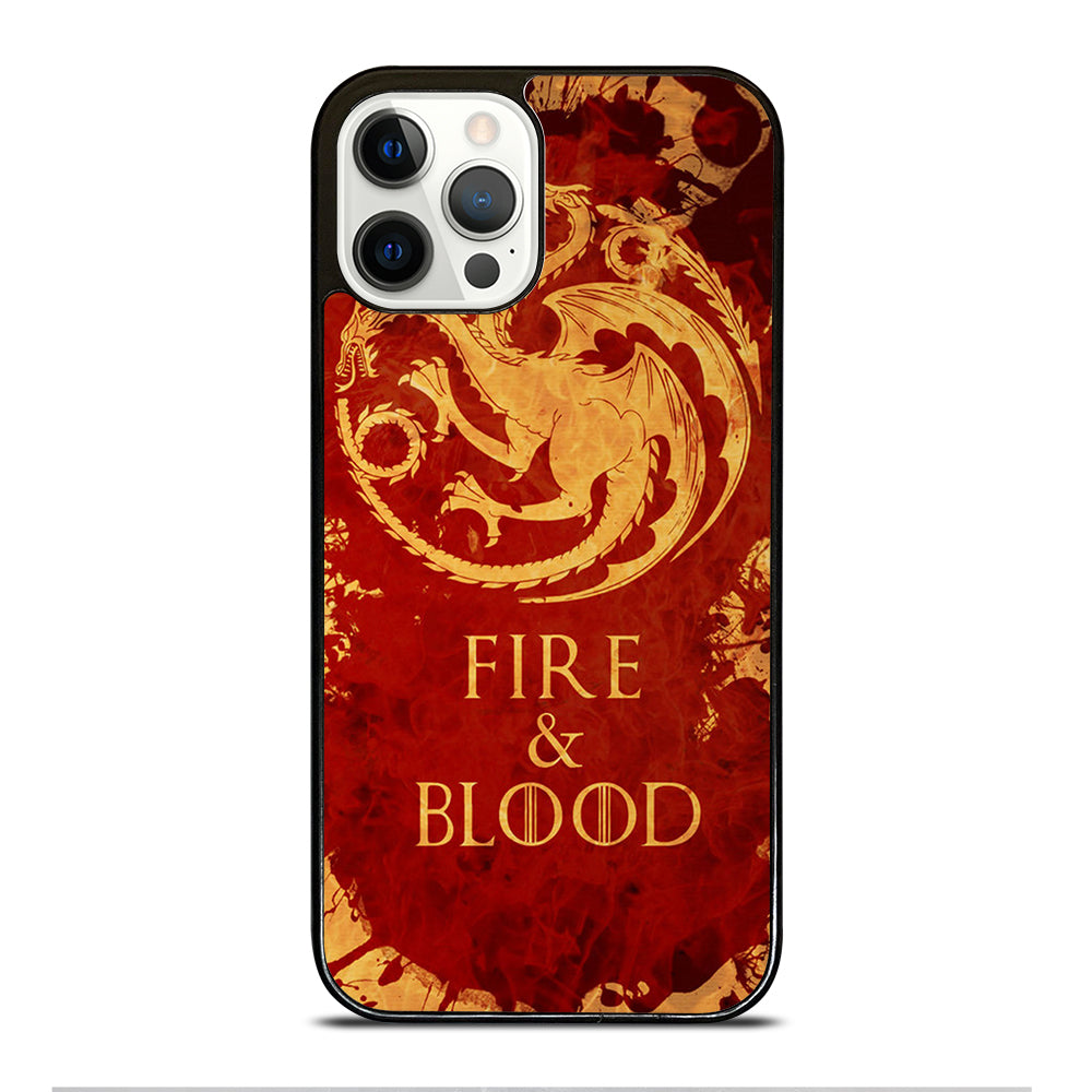 FIRE & BLOOD iPhone 12 Pro Case