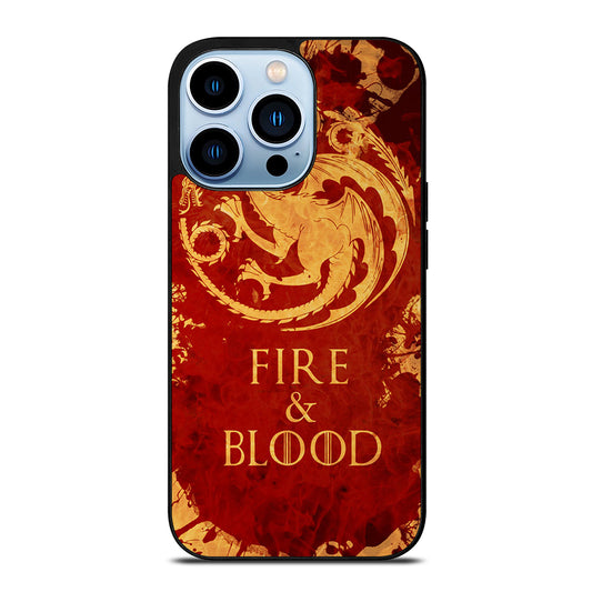 FIRE & BLOOD iPhone 13 Pro Max Case