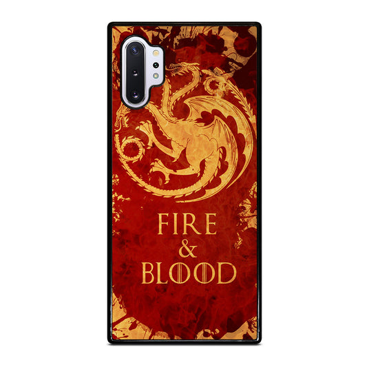FIRE & BLOOD Samsung Galaxy Note 10 Plus Case