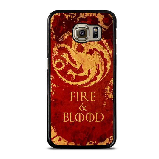 FIRE & BLOOD Samsung Galaxy S6 Case