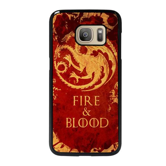 FIRE & BLOOD Samsung Galaxy S7 Case