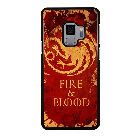 FIRE & BLOOD Samsung Galaxy S9 Case