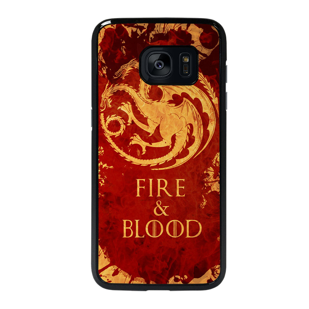 FIRE & BLOOD Samsung Galaxy S7 Edge Case