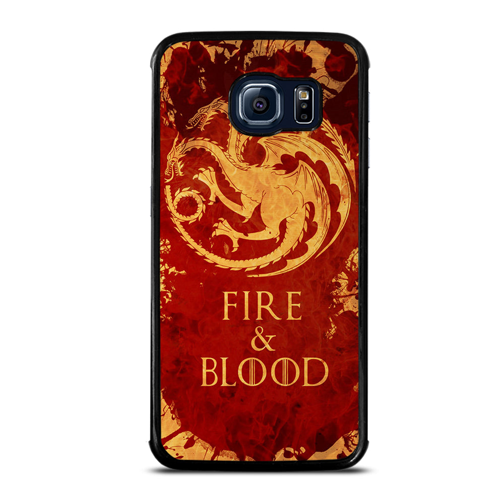 FIRE & BLOOD Samsung Galaxy S6 Edge Case