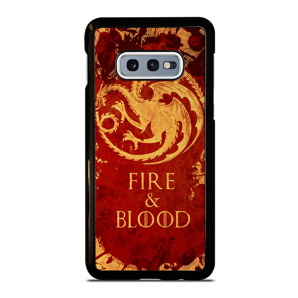 FIRE & BLOOD Samsung Galaxy S10e Case