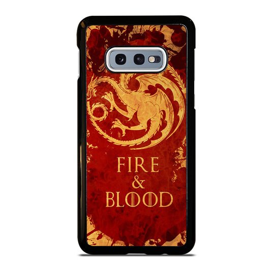 FIRE & BLOOD Samsung Galaxy S10e Case