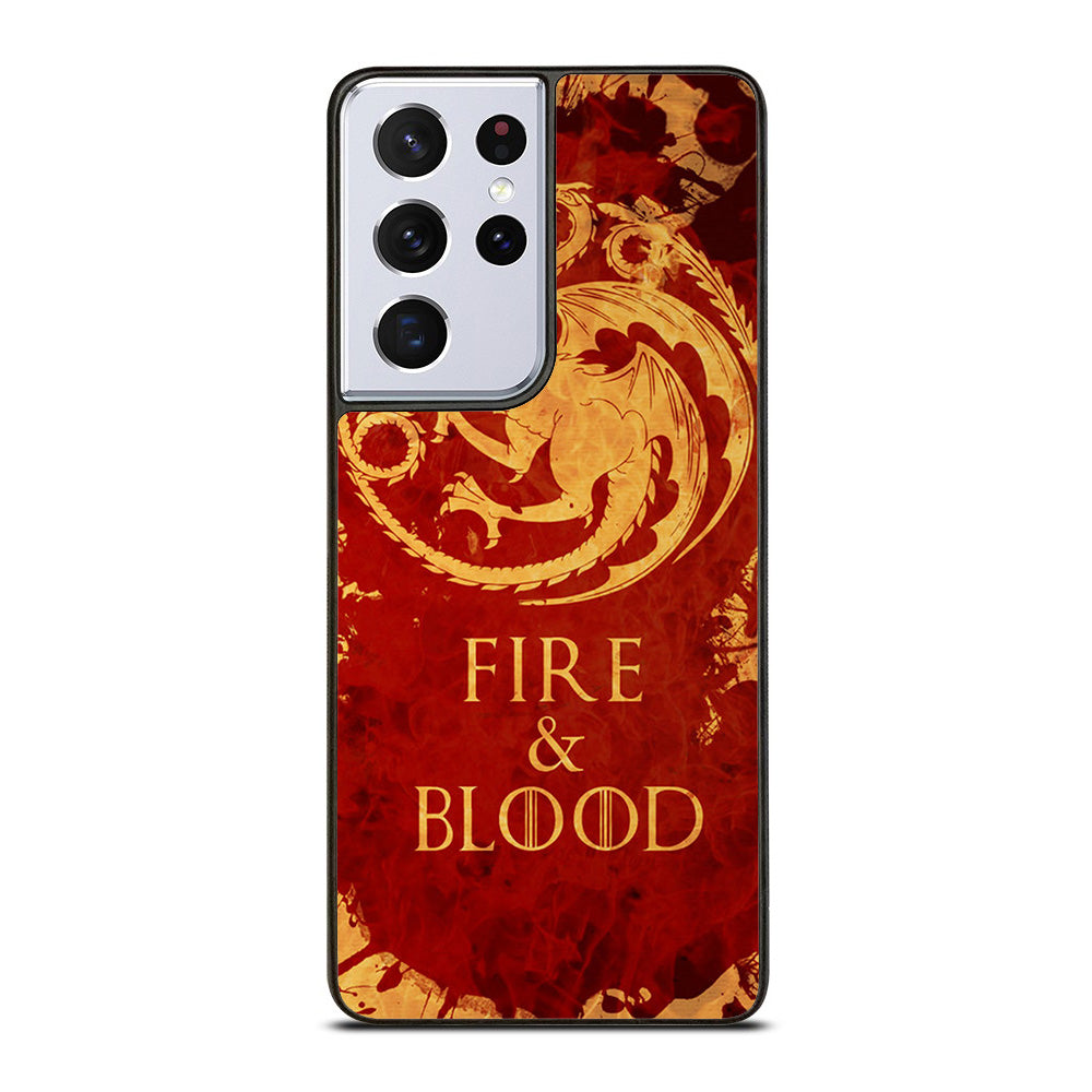 FIRE & BLOOD Samsung Galaxy S21 Ultra 5G Case