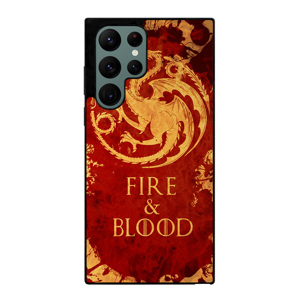 FIRE & BLOOD Samsung Galaxy S22 Ultra 5G Case