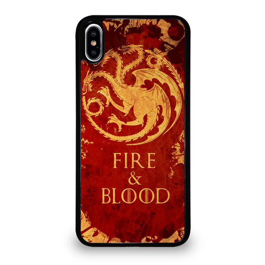FIRE & BLOOD iPhone XS Max Case
