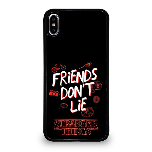 FRIENDS DON'T LIE STRANGER THINGS iPhone XS Max Case