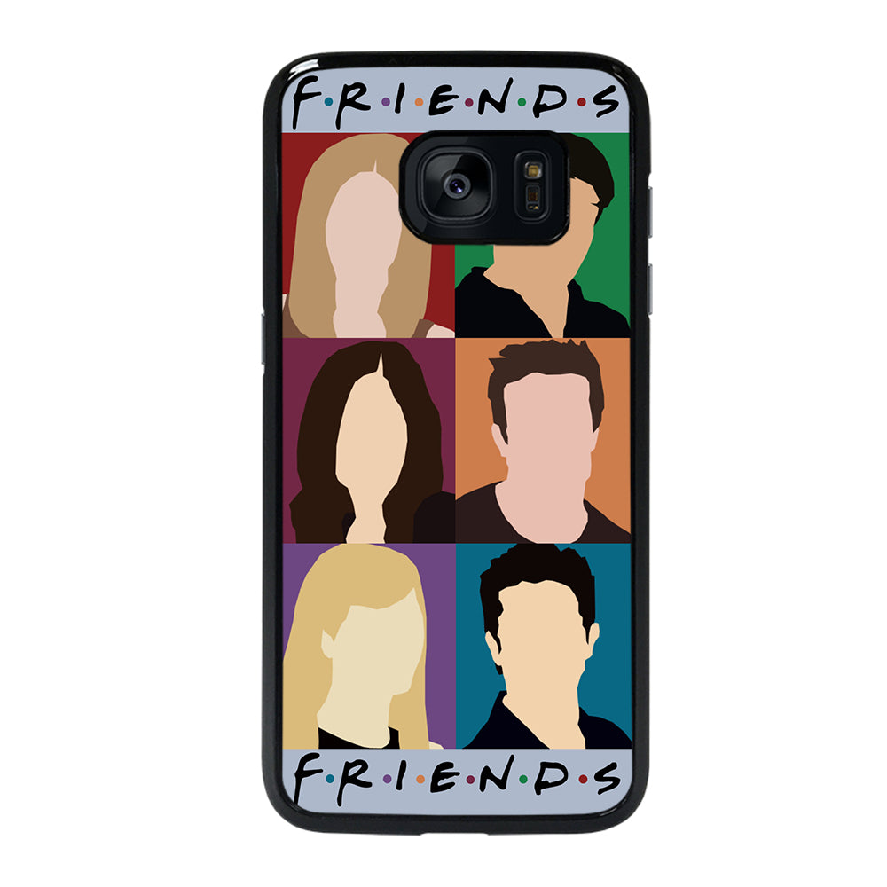 FRIENDS TV SHOW CHARACTERS Samsung Galaxy S7 Edge Case