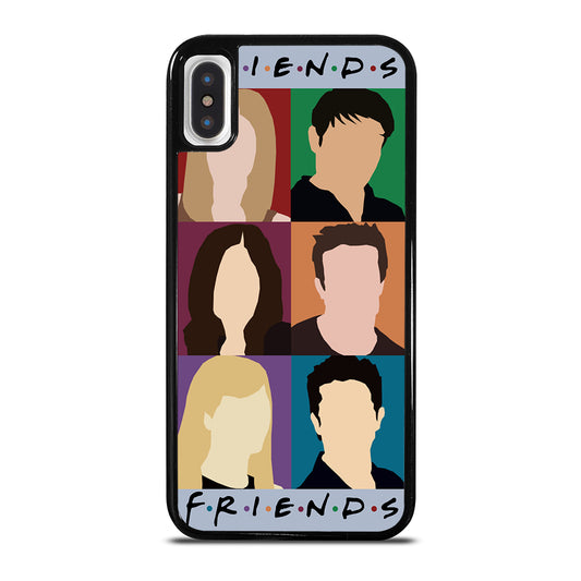 FRIENDS TV SHOW CHARACTERS iPhone X / XS Case
