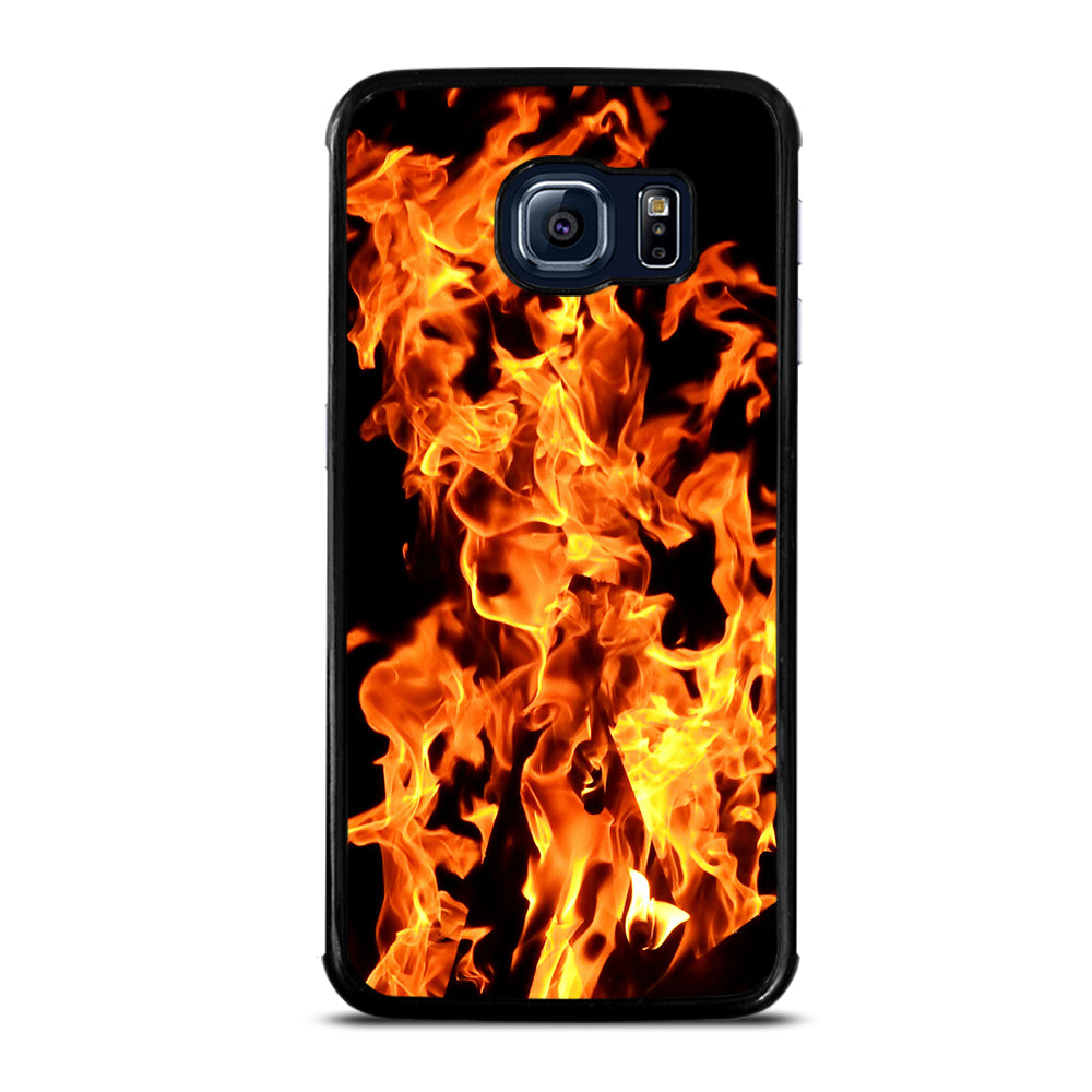 Fire Wallpaper Samsung Galaxy S6 Edge Case