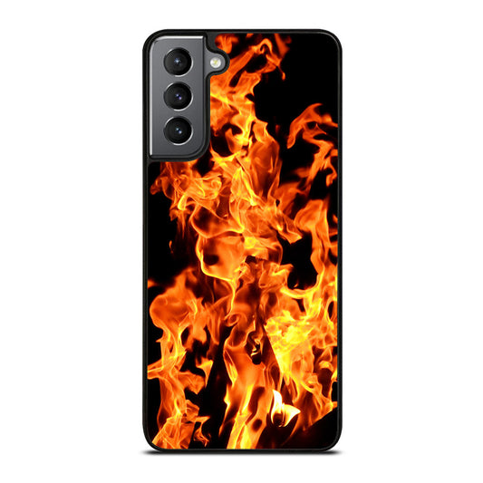 Fire Wallpaper Samsung Galaxy S21 Plus 5G Case