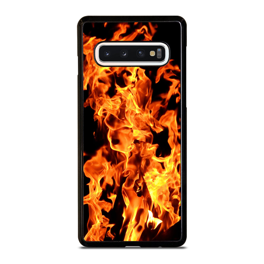 Fire Wallpaper Samsung Galaxy S10 Case