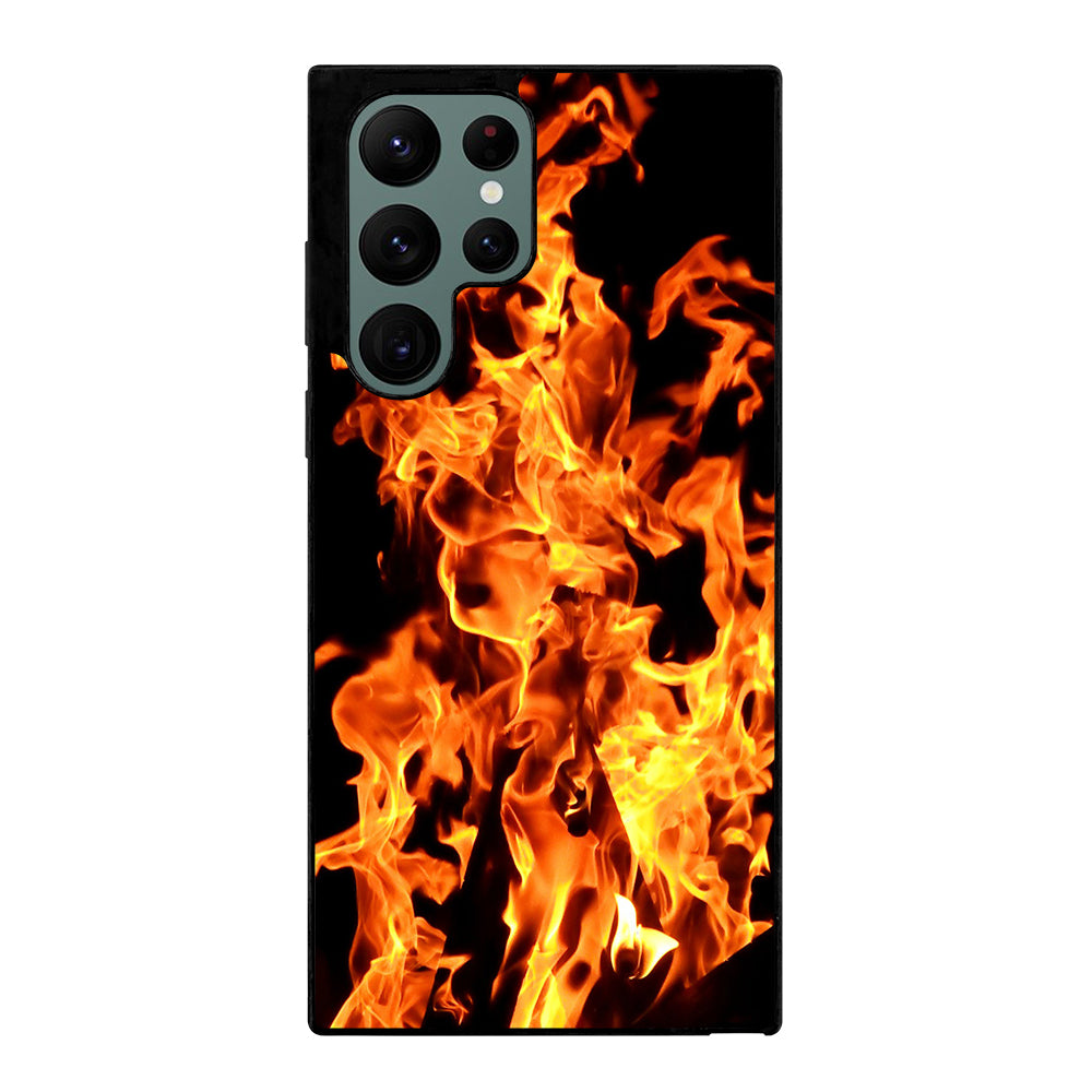Fire Wallpaper Samsung Galaxy S22 Ultra 5G Case