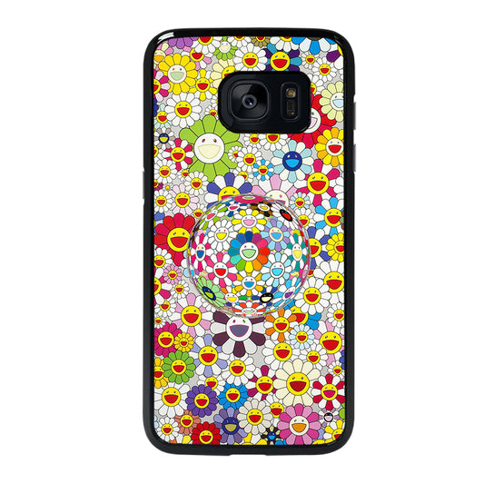 Flower Ball Takashi Murakami Samsung Galaxy S7 Edge Case