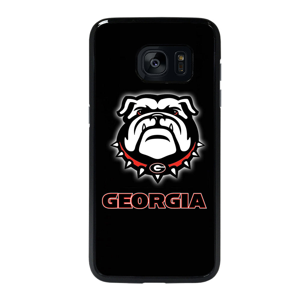 GEORGIA BULLDOGS LOGO Samsung Galaxy S7 Edge Case
