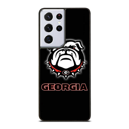 GEORGIA BULLDOGS LOGO Samsung Galaxy S21 Ultra 5G Case
