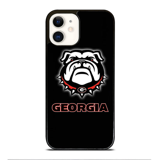 GEORGIA BULLDOGS LOGO iPhone 12 Case