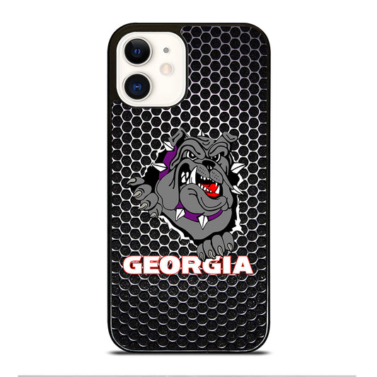 GEORGIA BULLDOGS SHIELD iPhone 12 Case