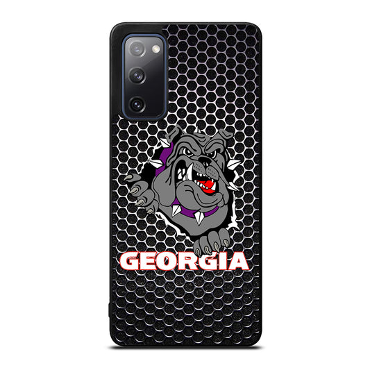 GEORGIA BULLDOGS SHIELD Samsung Galaxy S20 FE 5G Case