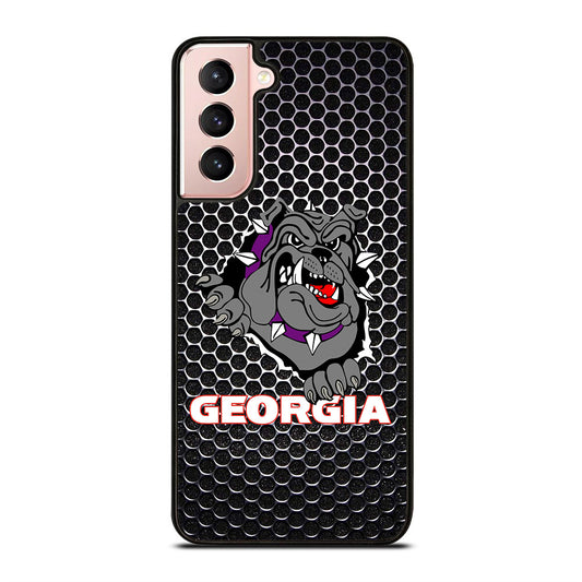 GEORGIA BULLDOGS SHIELD Samsung Galaxy S21 5G Case