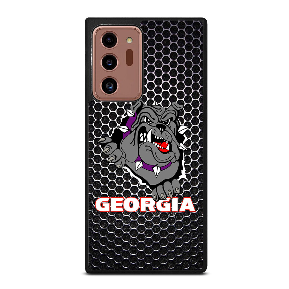 GEORGIA BULLDOGS SHIELD Samsung Galaxy Note 20 Ultra Case