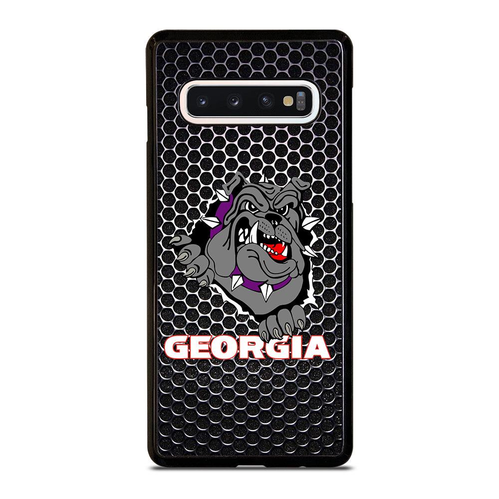 GEORGIA BULLDOGS SHIELD Samsung Galaxy S10 Case