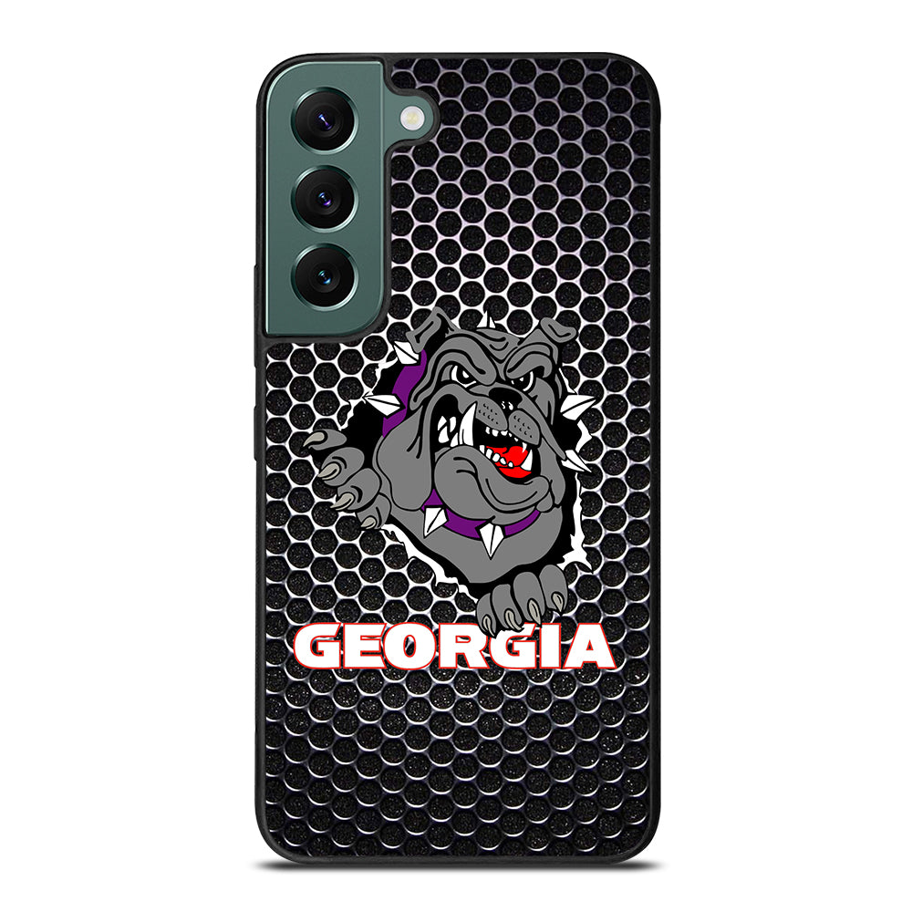 GEORGIA BULLDOGS SHIELD Samsung Galaxy S22 5G Case