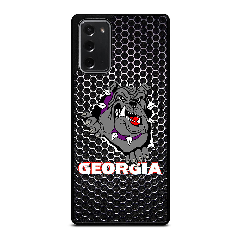 GEORGIA BULLDOGS SHIELD Samsung Galaxy Note 20 Case