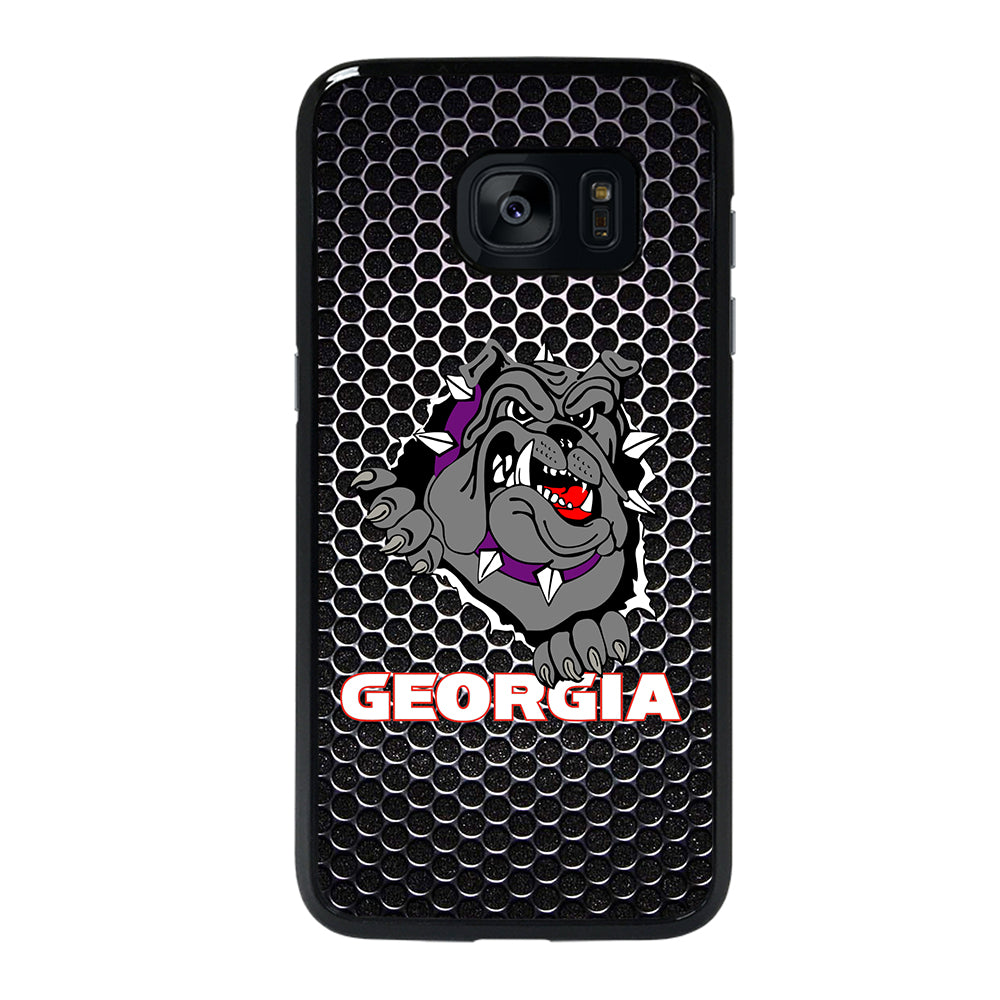 GEORGIA BULLDOGS SHIELD Samsung Galaxy S7 Edge Case