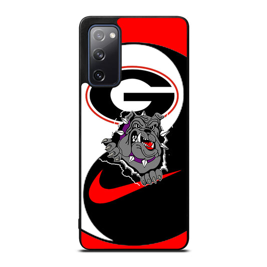 GEORGIA BULLDOGS YIN AND YANG Samsung Galaxy S20 FE 5G Case