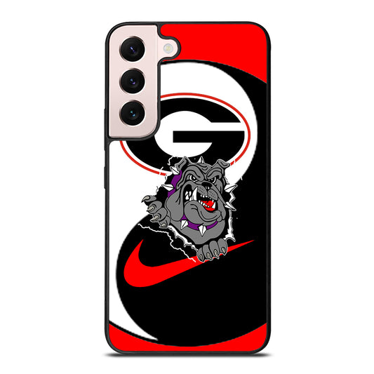 GEORGIA BULLDOGS YIN AND YANG Samsung Galaxy S22 Plus 5G Case