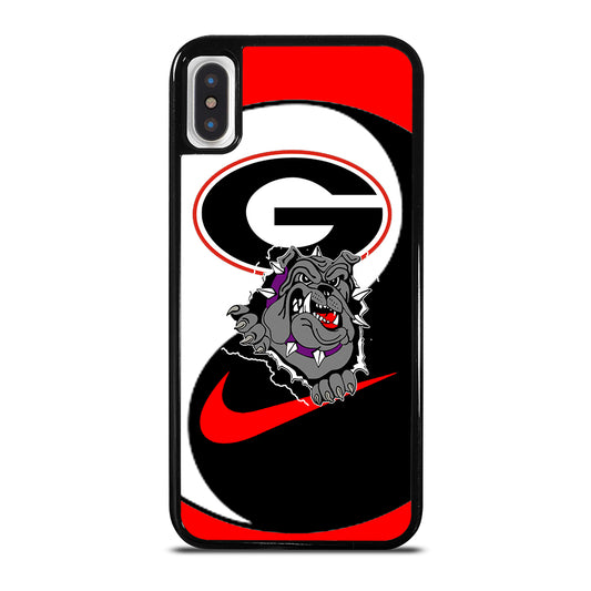 GEORGIA BULLDOGS YIN AND YANG iPhone X / XS Case