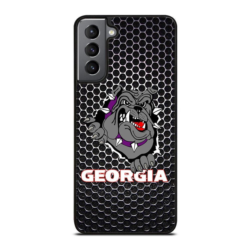 GEORGIA BULLDOGS SHIELD Samsung Galaxy S21 Plus 5G Case