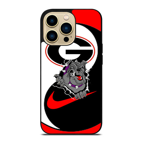 GEORGIA BULLDOGS YIN AND YANG iPhone 14 Pro Max Case