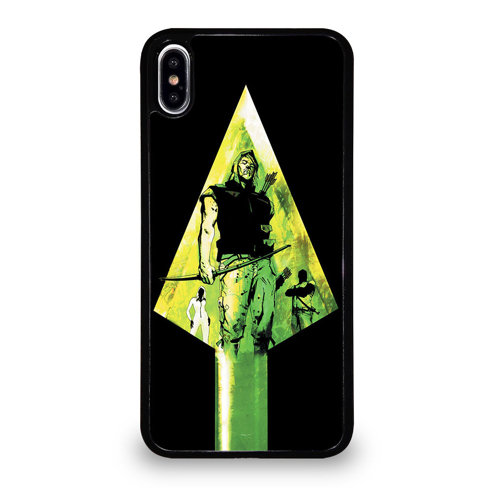 GREEN ARROW SYMBOL iPhone XS Max Case