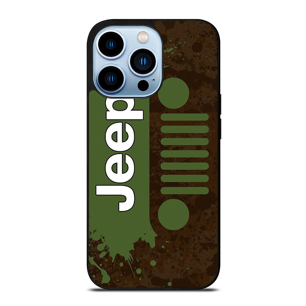 GREEN JEEP WRANGLER iPhone 13 Pro Max Case