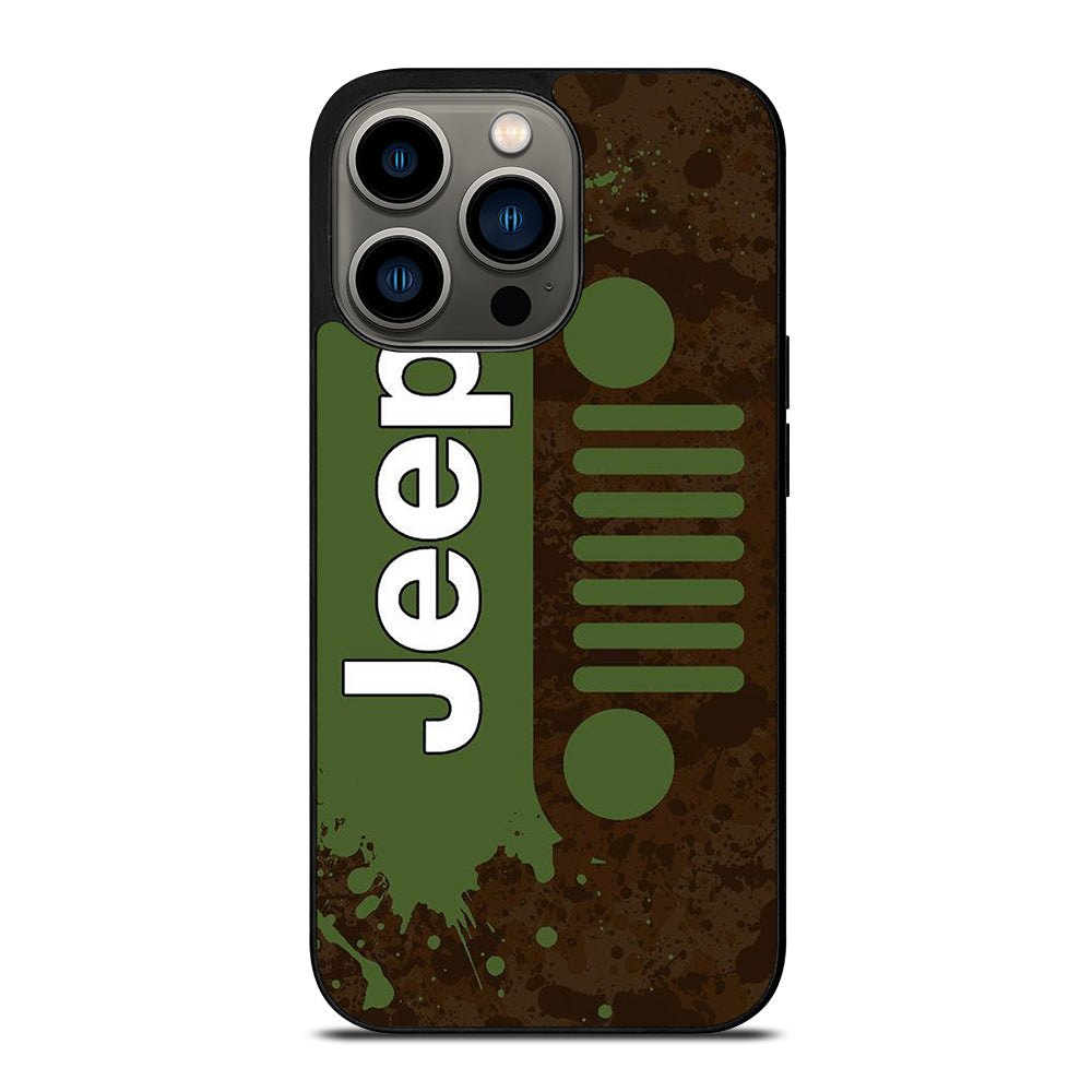 GREEN JEEP WRANGLER iPhone 13 Pro Case