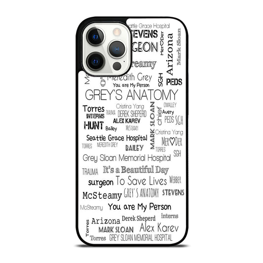 GREY'S ANATOMY STORY iPhone 12 Pro Max Case