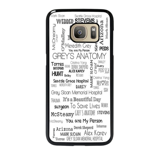 GREY'S ANATOMY STORY Samsung Galaxy S7 Case