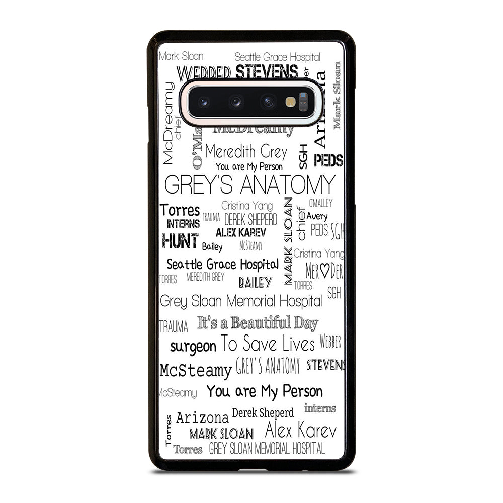 GREY'S ANATOMY STORY Samsung Galaxy S10 Case